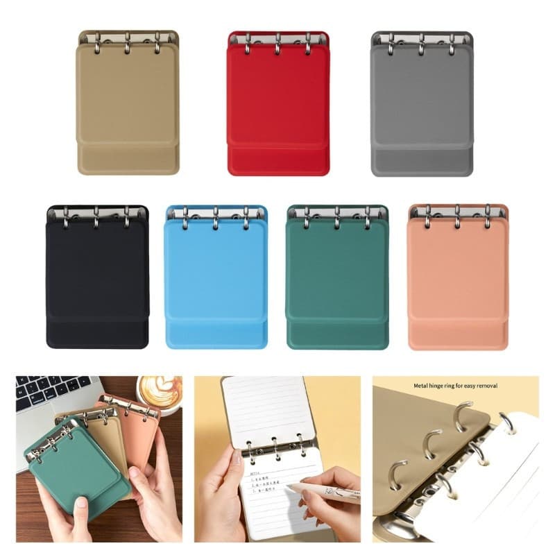 Bom Caderno Em Miniatura De 80g , Leve , Bolso , Diário , Com Capa Grossa De Couro PU Para Fácil Transporte Qualquer Lug