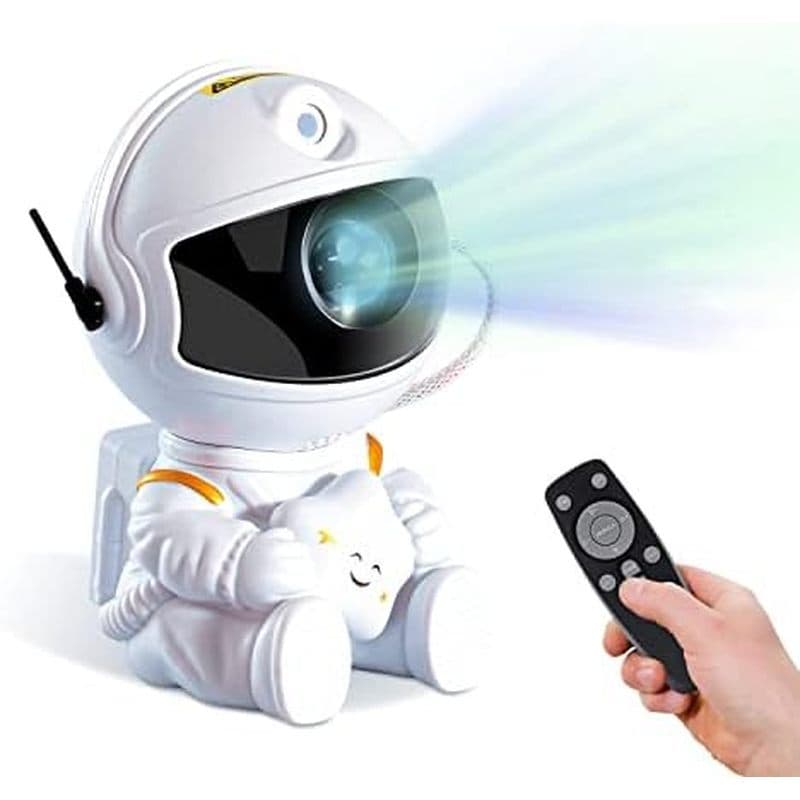 Projetor De Luz Galáxia SHJQJJLBCQ Para Crianças E Adultos-Noturna De Astronauta Quartos Salas De Jogos-Decoração De Tet