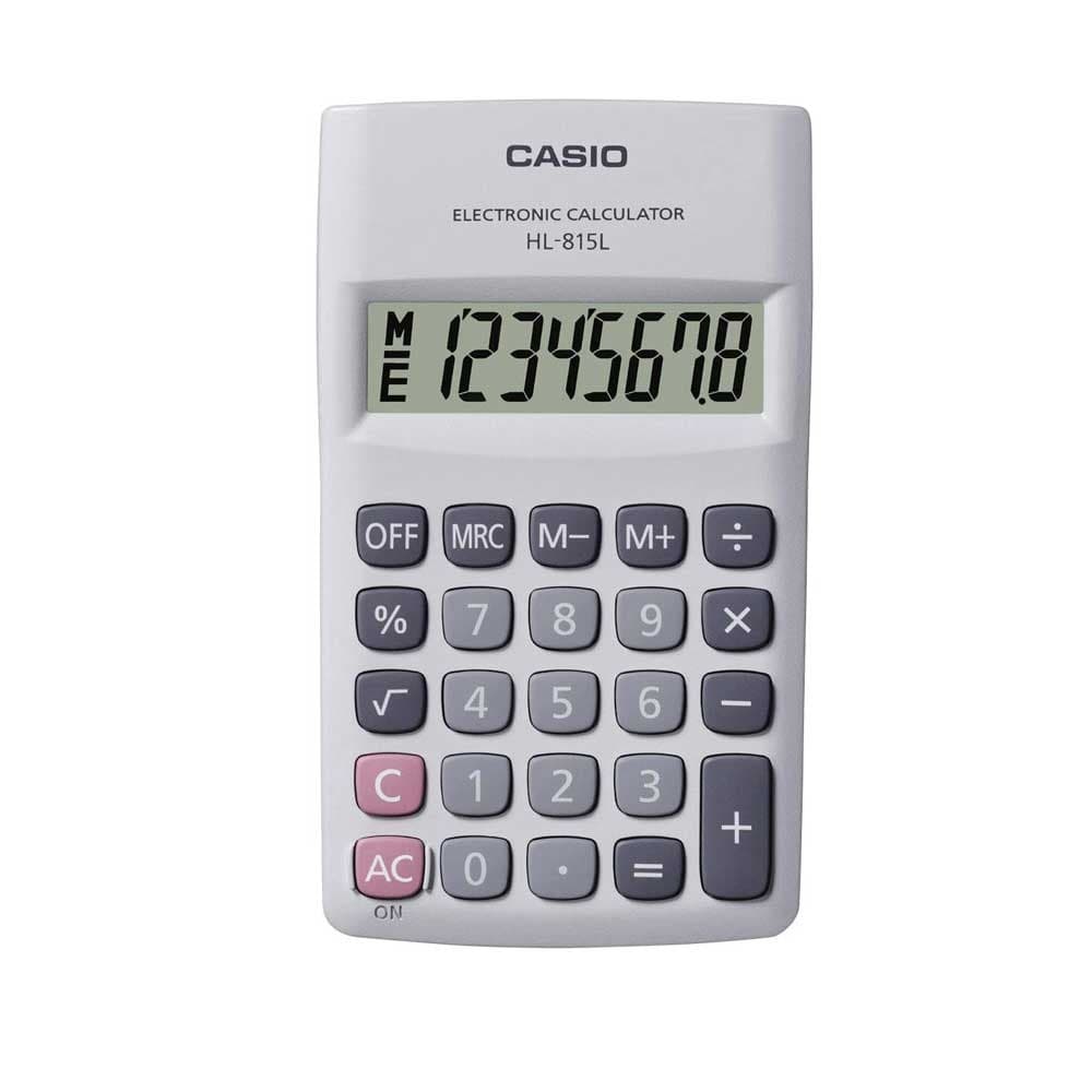 Calculadora de Bolso Hl-815l-we Branca - Casio