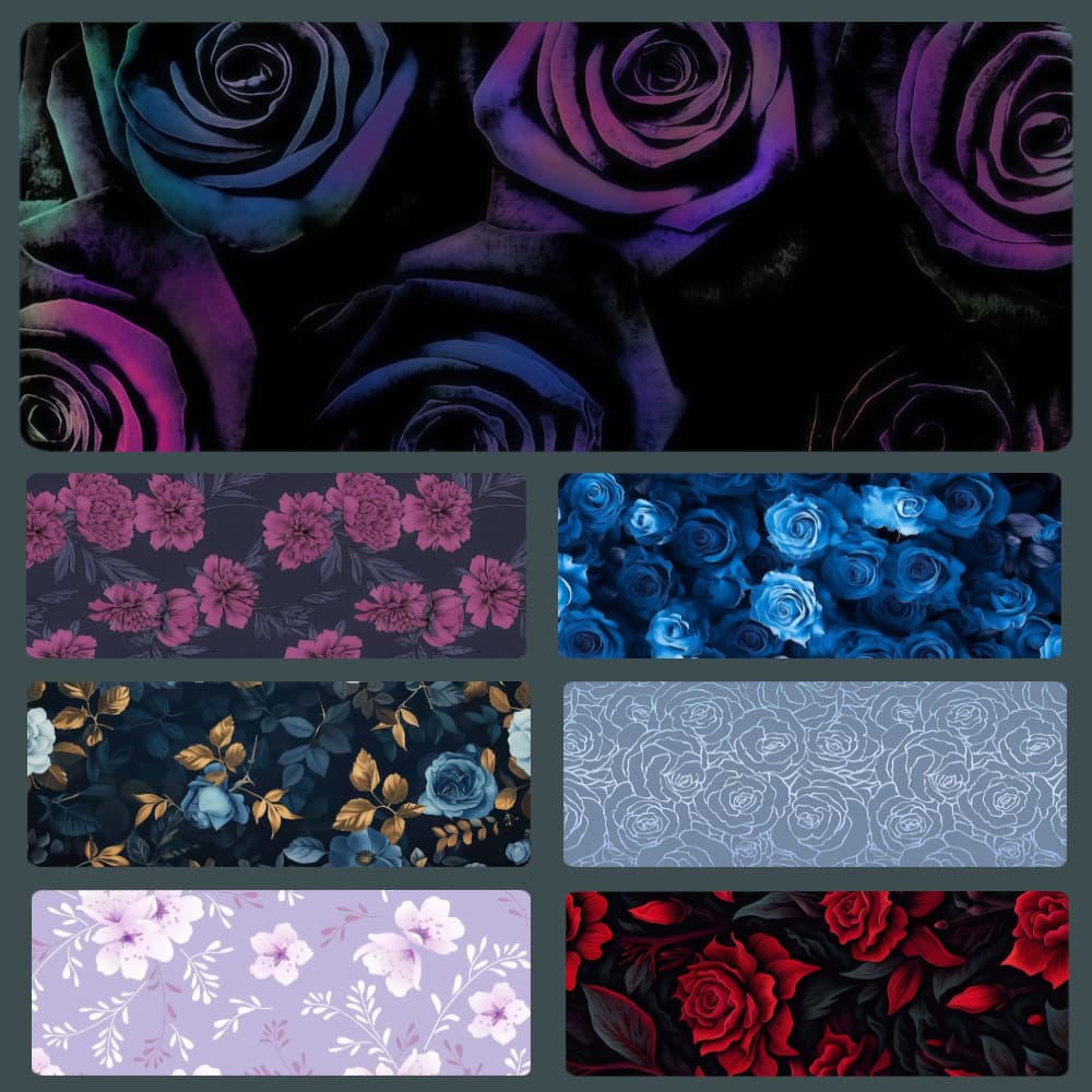 80 * 30cm Mouse Pad Anti Selip Tapete De Mesa Grande MousePad Komputer Longo ROSE