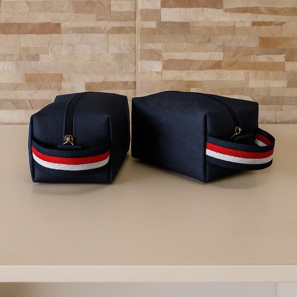 KIT COM 20 Necessaire Masculina Box com Alça Lateral,masculina,Para Homens