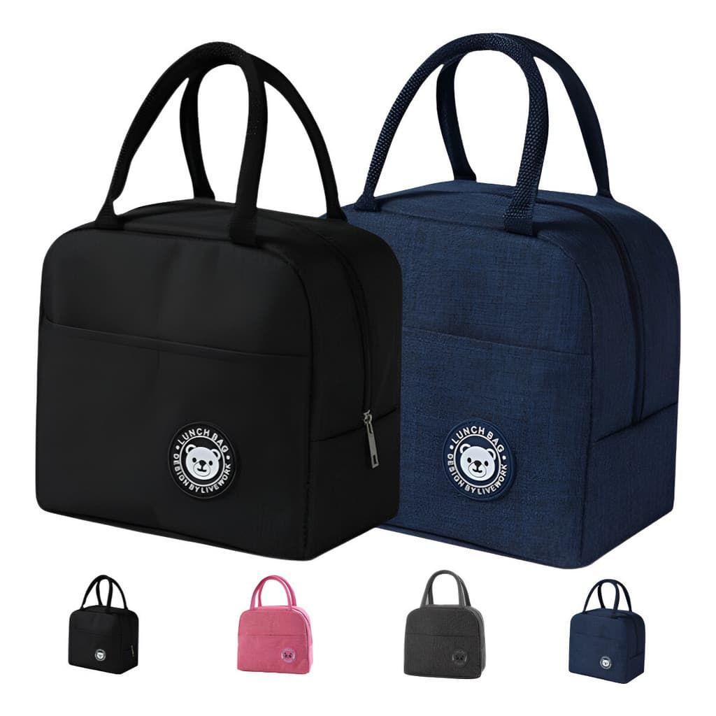 Kit 2 Bolsa Marmita Térmica Lancheira  Academia Trabalho