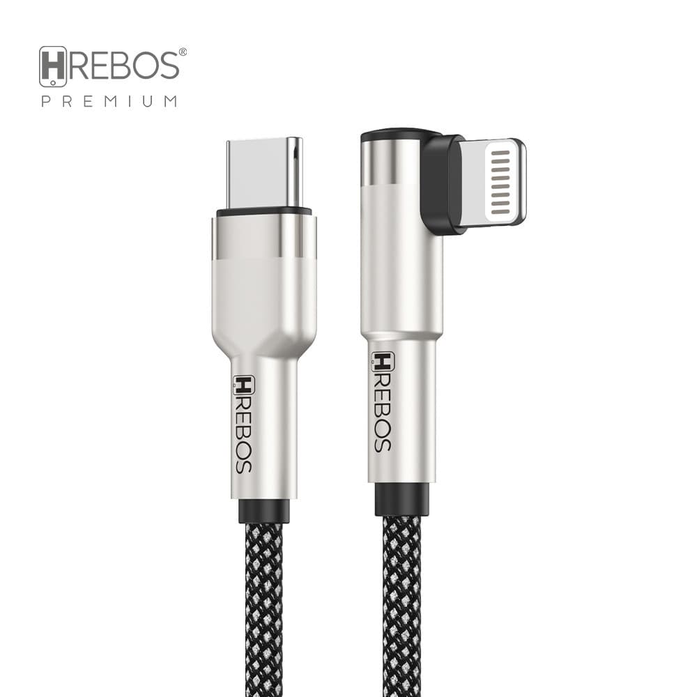 Cabo Metal Arch  USB-C  x  Tipo-C (Iphone 15 16 e Smartphone)  /  Lighting (Iphone ate 14)  - 1 Metro