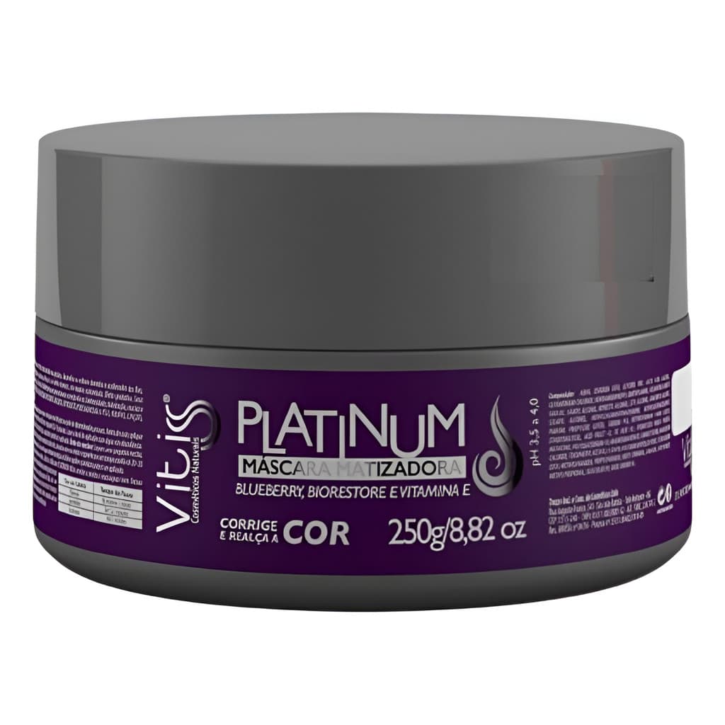 Máscara Vitiss Matizadora Platinum 250g