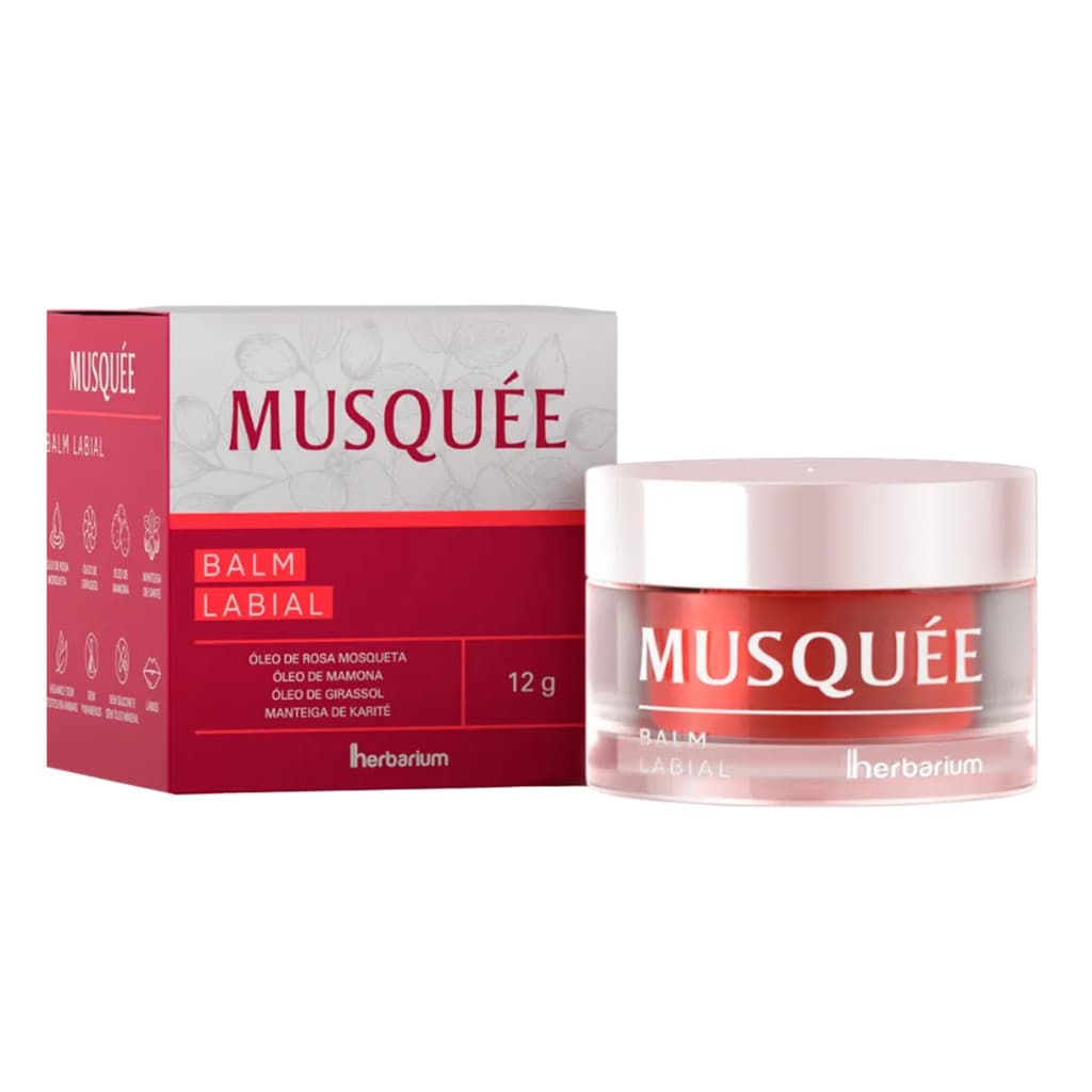 Balm Labial Musquée Herbarium Com 12g Herbarium