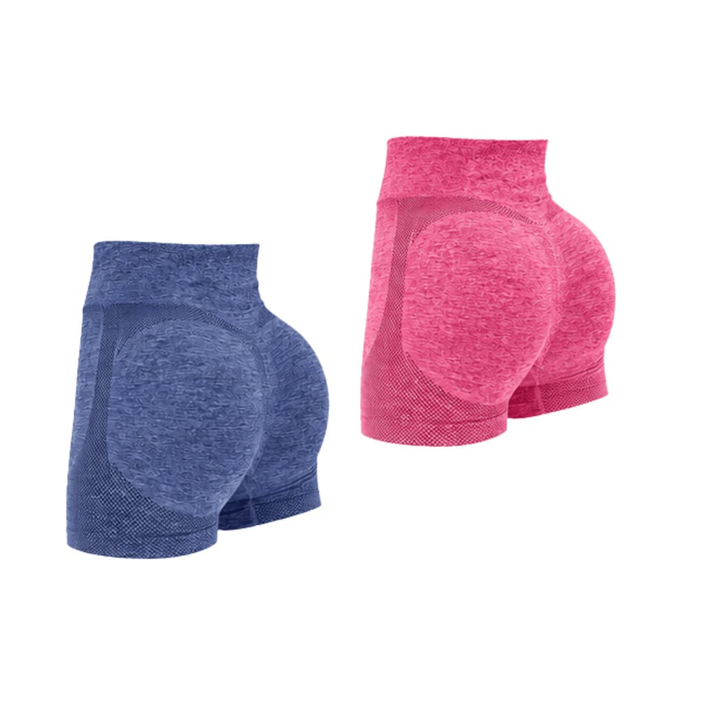 Kit 5 Shorts Fitness Levanta Bumbum De Academia Yoga Treino ou 2 Shorts
