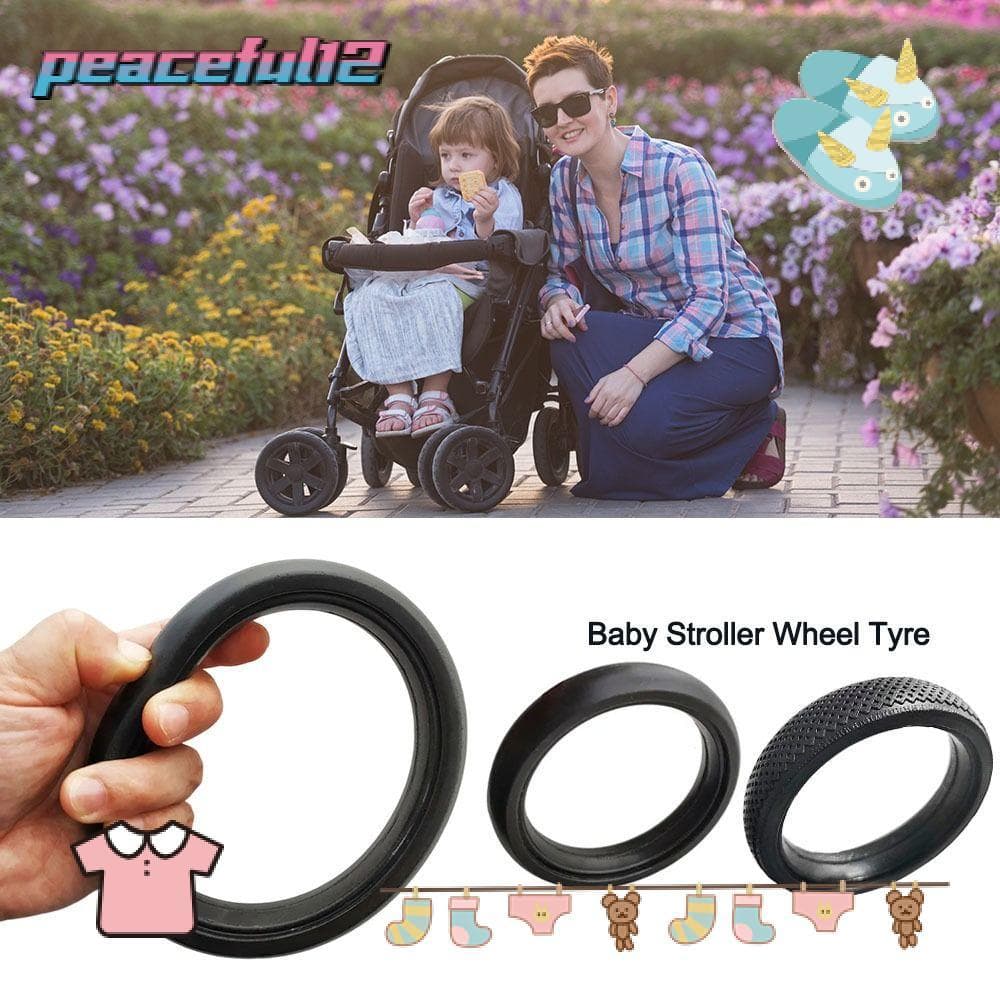 Pneu De Roda De Carrinho De Bebê Pacífico , Criança Durável De Borracha , Para Babyzenes Yoyo Yoya YuYu
