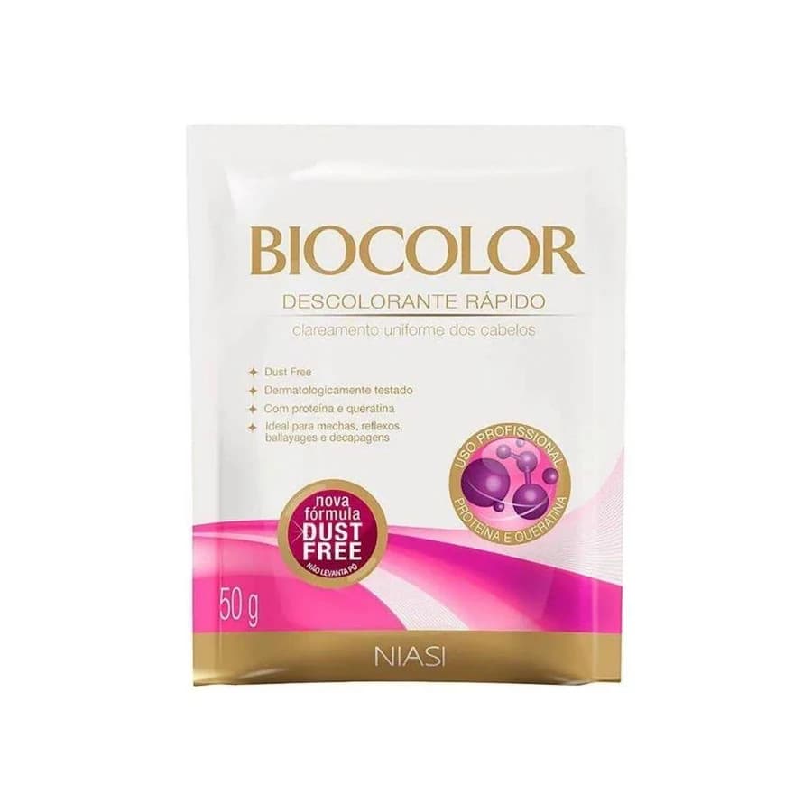 Pó Descolorante Biocolor Queratina - 50g