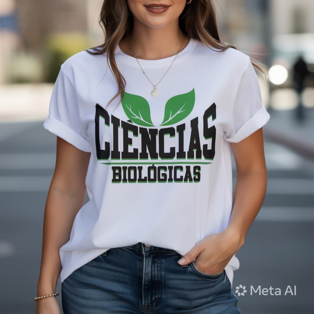 Camiseta Biologia  Baby Look  Blusa Variados Tipos 06B7