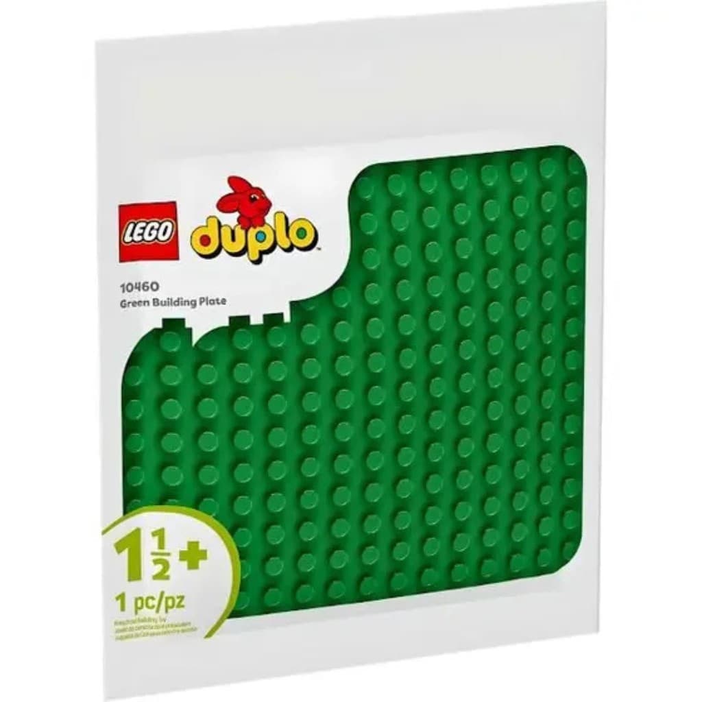 Placa De Construção Lego Duplo Verde 25cm Square 10460 - Lego