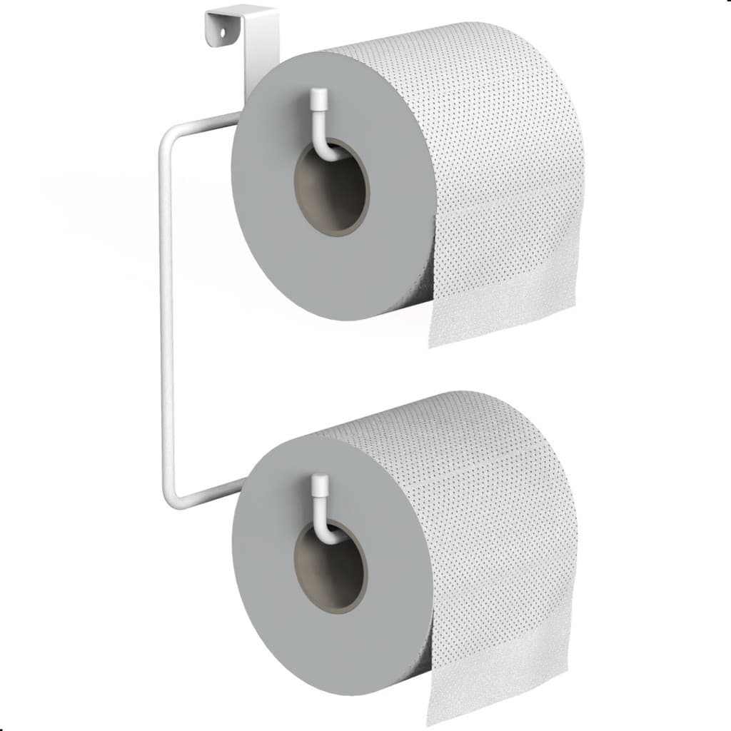 Porta Papel Higiênico Caixa Acoplada Suporte Branco Maff