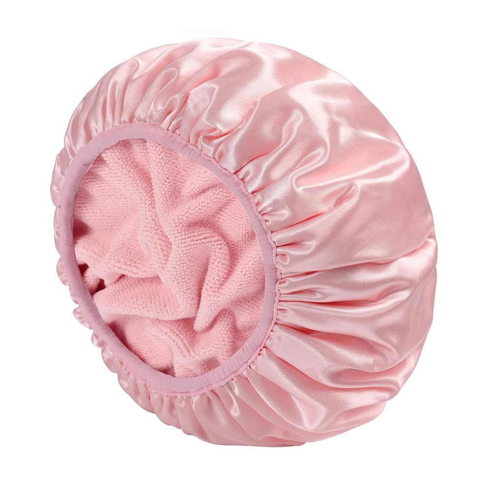 Touca De Banho Reutilizável De 3 Camadas Extra Grande À Prova D'água Ajustável Touca De Banho Feminina Perfeita Para Men