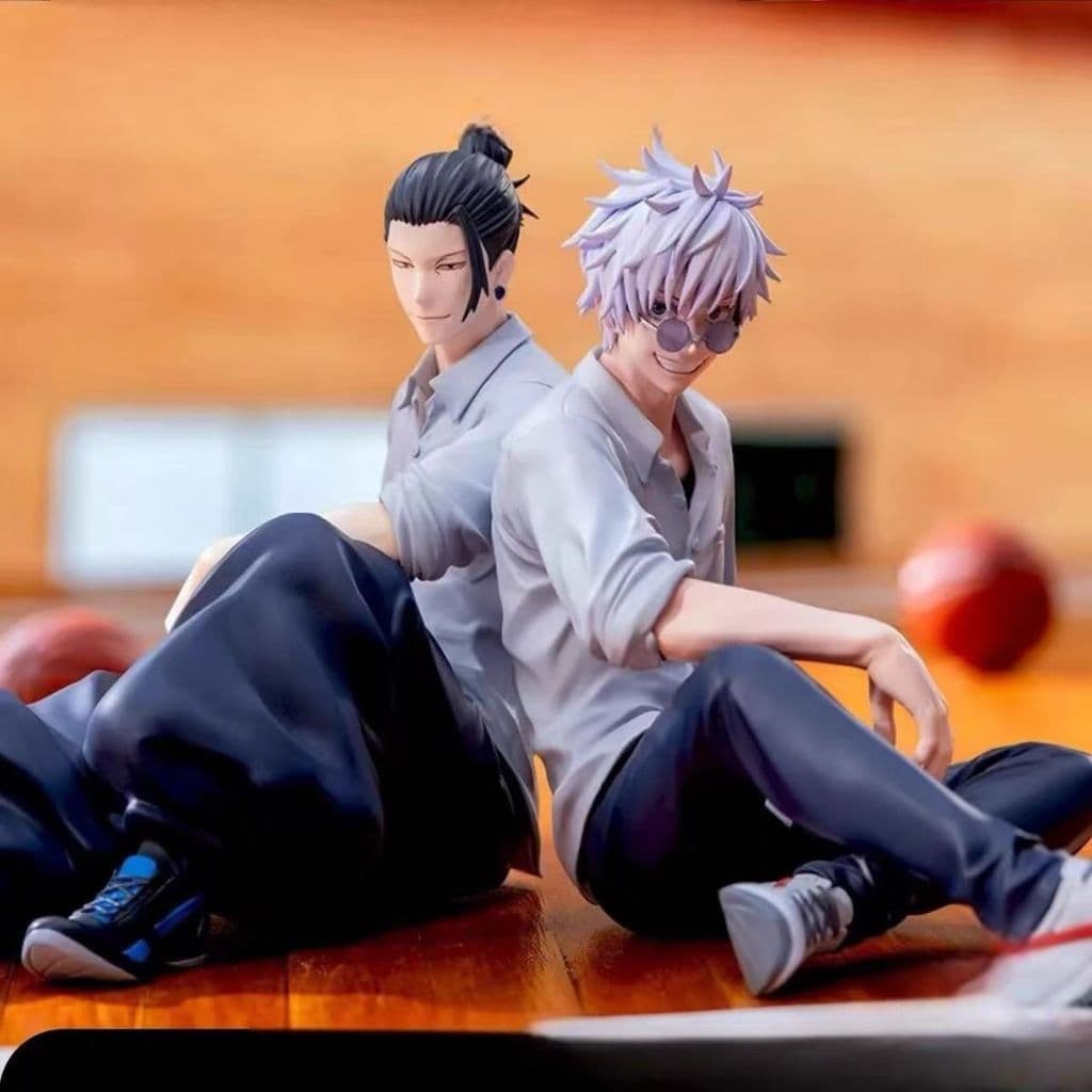 [Em Estoque] Figura GK Jujutsu Kaisen Gojo Satoru Geto Suguru [Edição Limitada Exclusiva] Figura de Prêmio Edição Limita