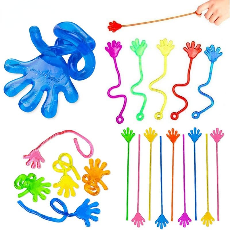 Brinquedo de Mão Pegajosa Arco-Íris Interessante, Adequado para Crianças PRVZ