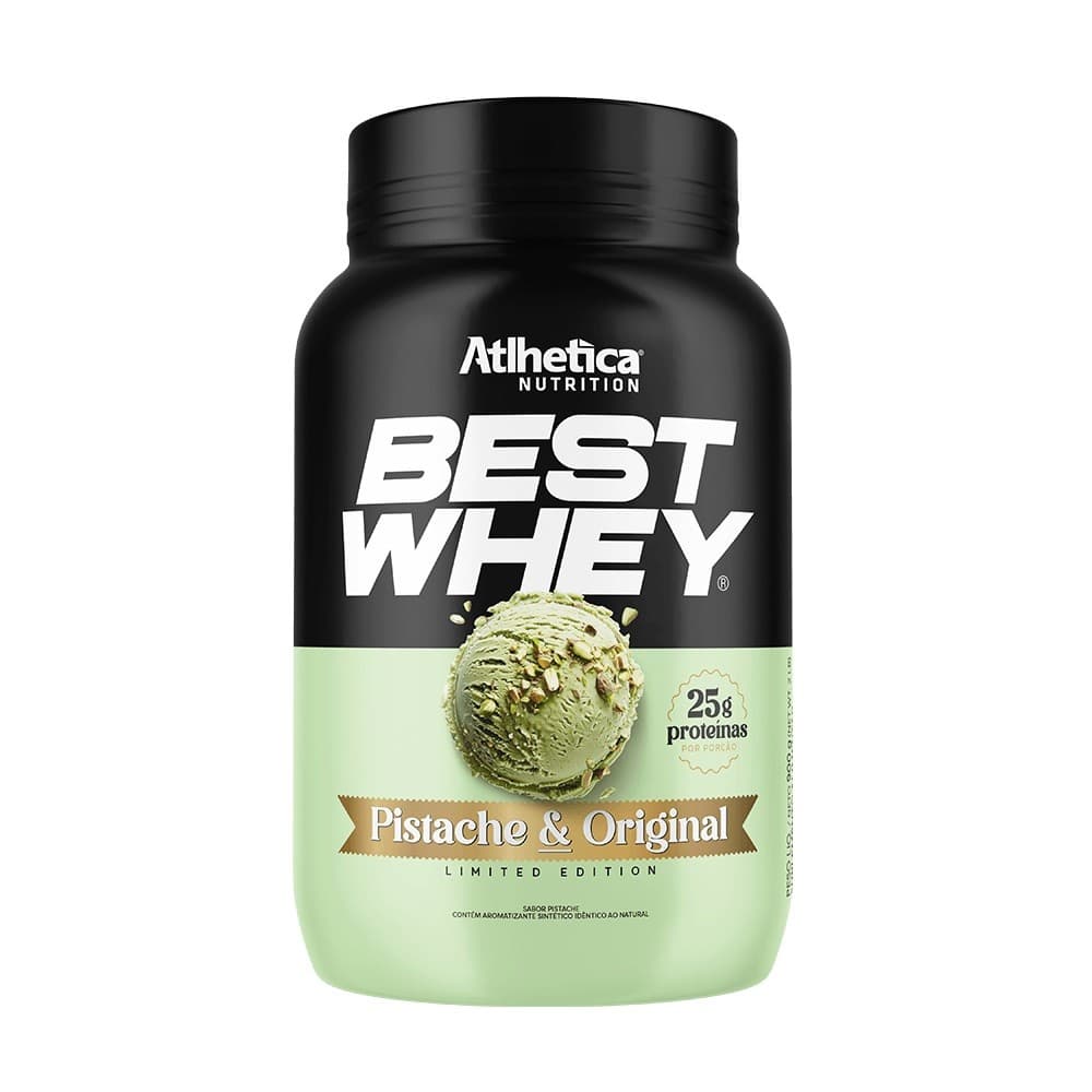 Best Whey Protein (Pote 900g) Pistache & Original