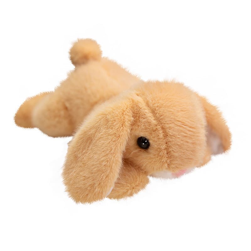 Coelho de orelhas grandes perfumado coelho de orelhas compridas boneca brinquedo de pelúcia filhote de cachorro pequeno