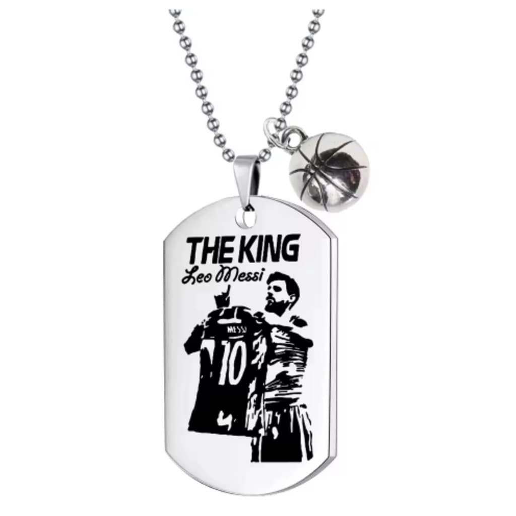 Cordão Corrente Aço Inoxidável Futebol Lionel Messi Diversos