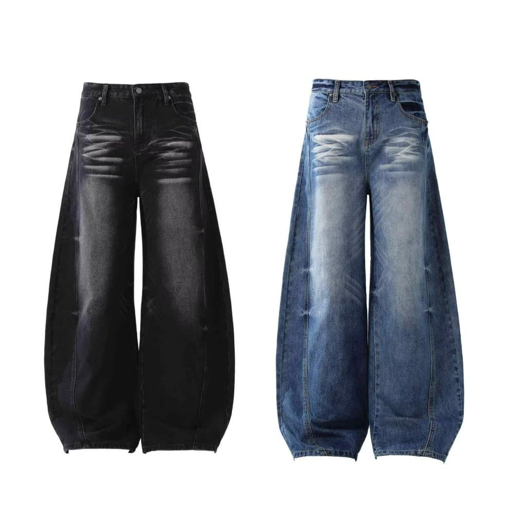 jeans Folgados Soltos hip hop Calças Largas Americanas Para Mulheres