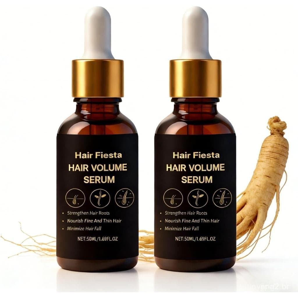 2 frascos de sérum capilar, adequado para cabelos finos e esparsos, fortalece as raízes do cabelo e reduz a queda, extra