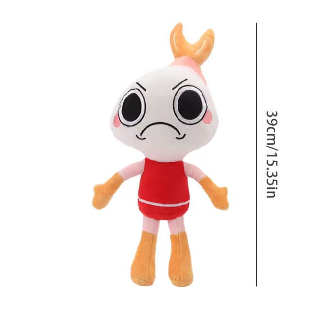 Brinquedo de Pelúcia Dandy World Shrimp Baby, Brinquedo de Pelúcia de Personagem de Jogo Divertido, Boneca de Pelúcia Ka