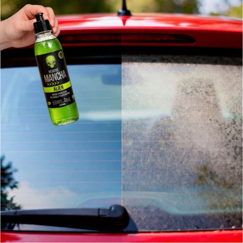 Limpador De Vidros 3 em 1 Automotivo Tira Manchas Chuva Cristalizador Para Brisa