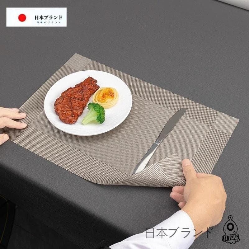 Japão japão JT placemats tapetes de mesa isolamento térmico ocidental placemats à prova dwaterproof água à prova de óleo