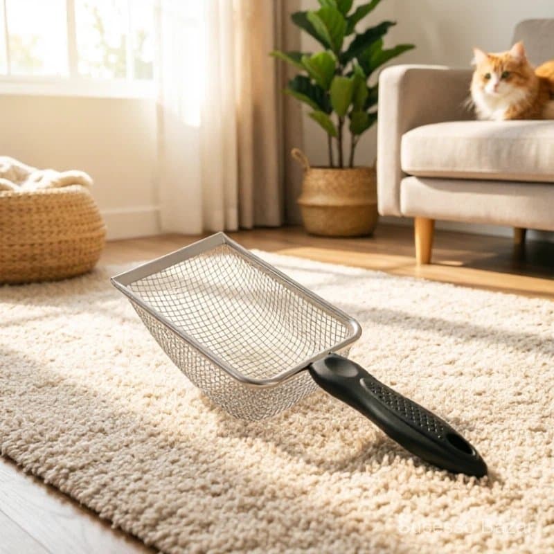 1/2/3 Unidades Pá De Areia Felina Filtra Rapidamente SuperfíCie Lisa Grip ConfortáVel Material DuráVel
