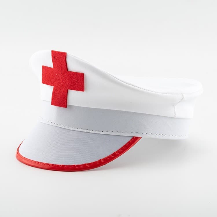 Chapeu de POLICIA e MEDICO Cosplay Festa Fantasia, Carnaval e Halloween ENFERMEIRA ENFERMEIRO MEDICA CAP Carnaval