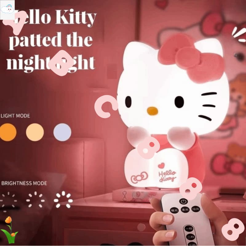 ESPOIR Quarto Bedlight , Kawaii Hello Kitty Gato Luz Noturna , Dos Desenhos Animados Sanrio Anime Noite Lâmpada Ornament