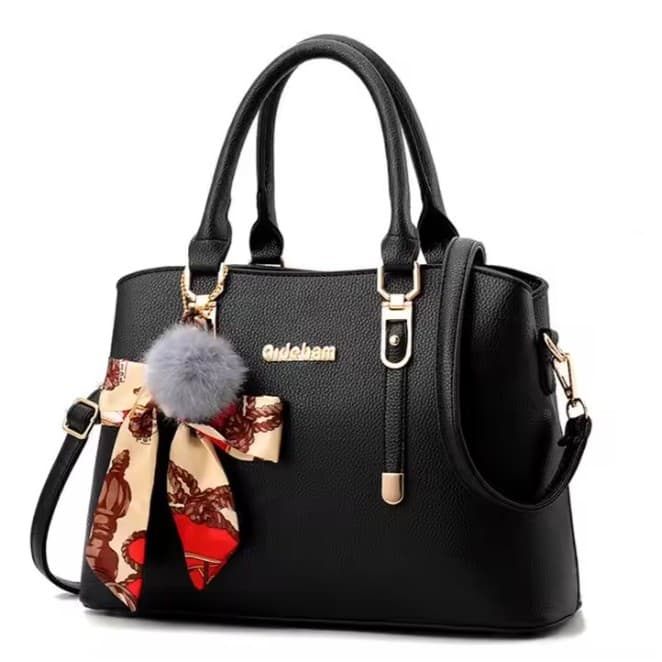 BOLSA FEMININA mY EK CHARM - LINHA CLASSIC - BLACK