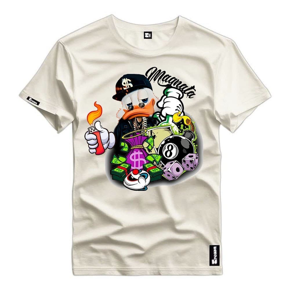 Camisa Camiseta Tio Patinhas Magnata Tycoon Exclusiva Verão 2025