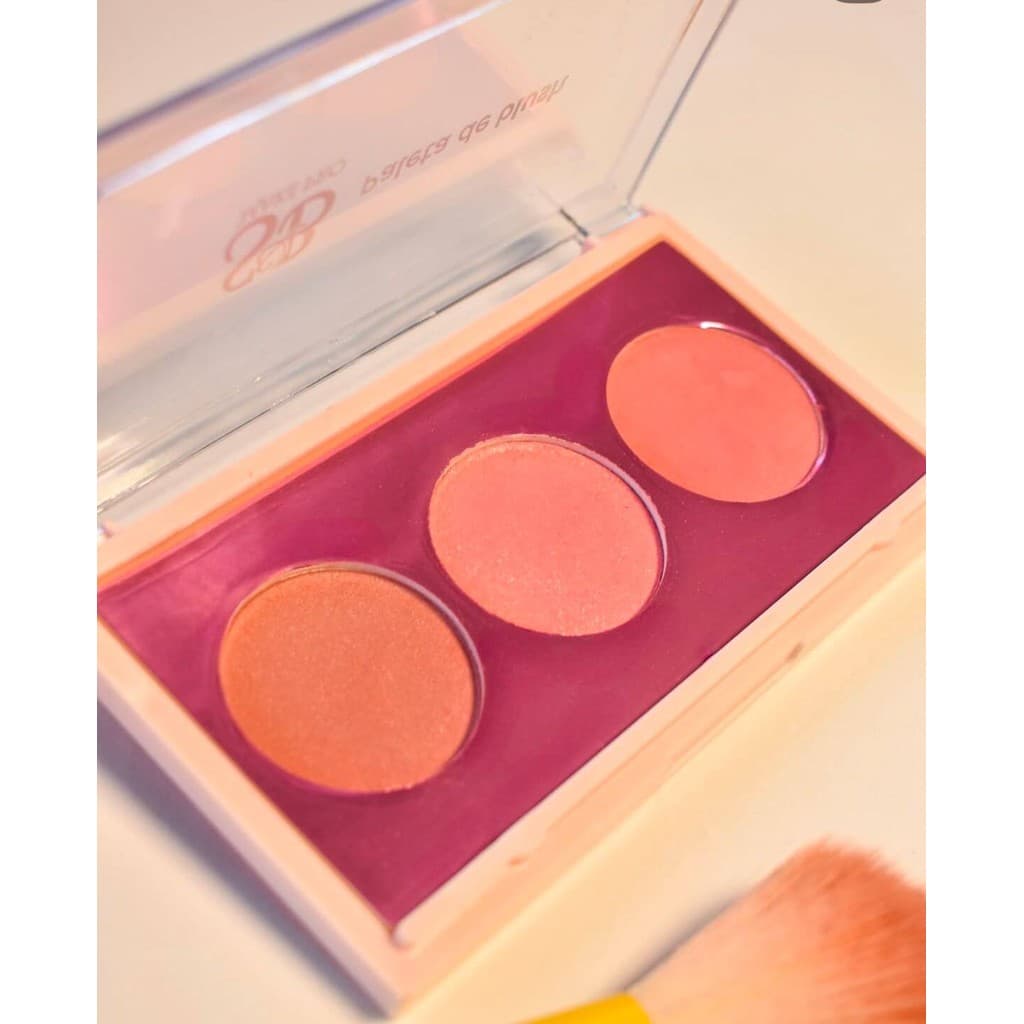 Paleta Vip Blush S&B Make 3 Cores