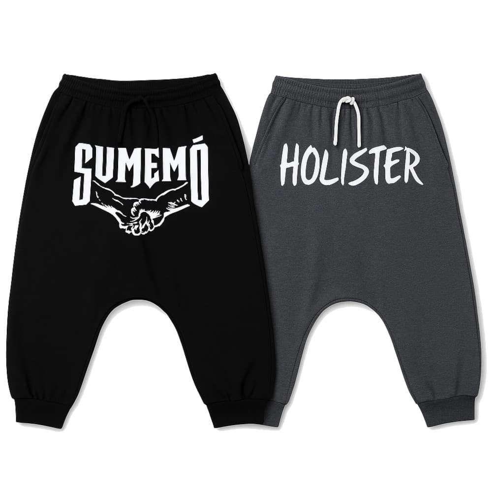 Kit 2 Bermudas Masculinas Saruel Conforto em Moletom