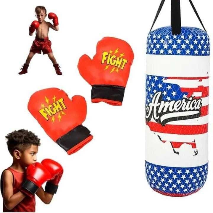 KIT BOXE INFANTIL C/ LUVAS HL IMPORT HL-1651