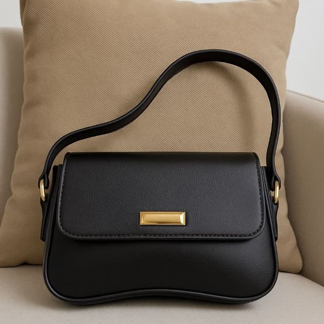 Bolsa de Ombro Feminina Elegante Alça Regulavel