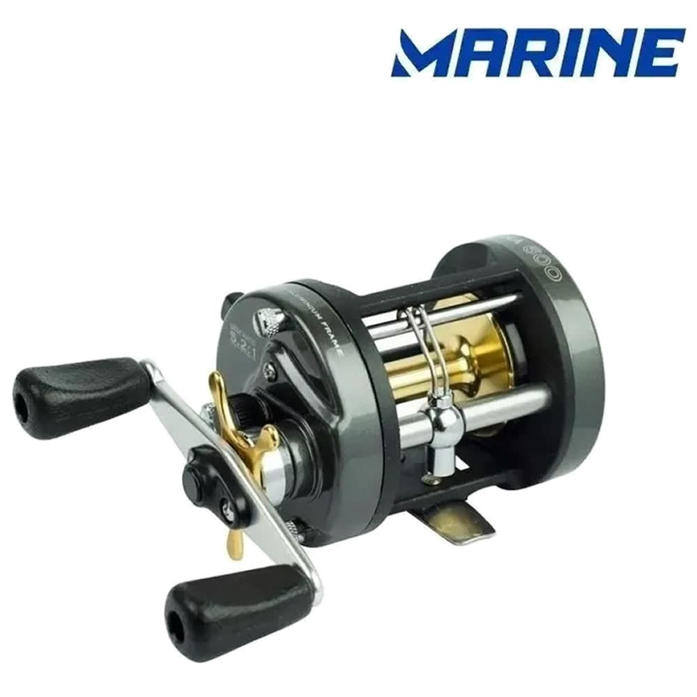 Carretilha De Pesca Marine Sports Magna 600 3 Rol Recolhimento 5.2.1