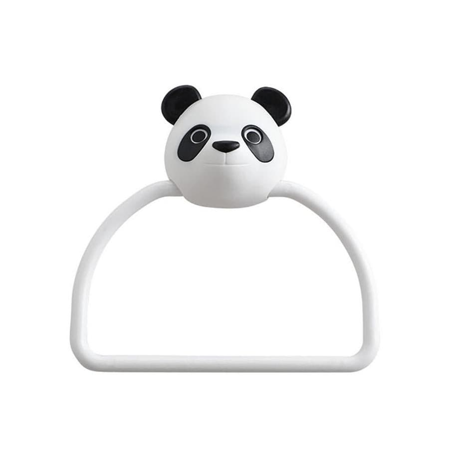 Suporte De Toalha De Rosto Para Parede Banheiro Estilo Panda
