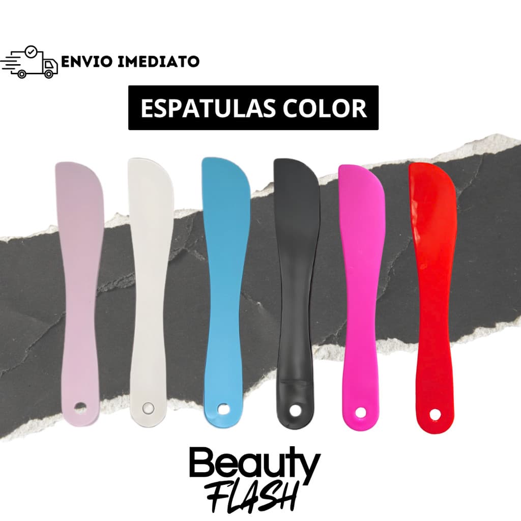 Espátula Color Beauty Flash Multiuso para Mistura de Tintura Creme e Máscara Capilar Cabelo