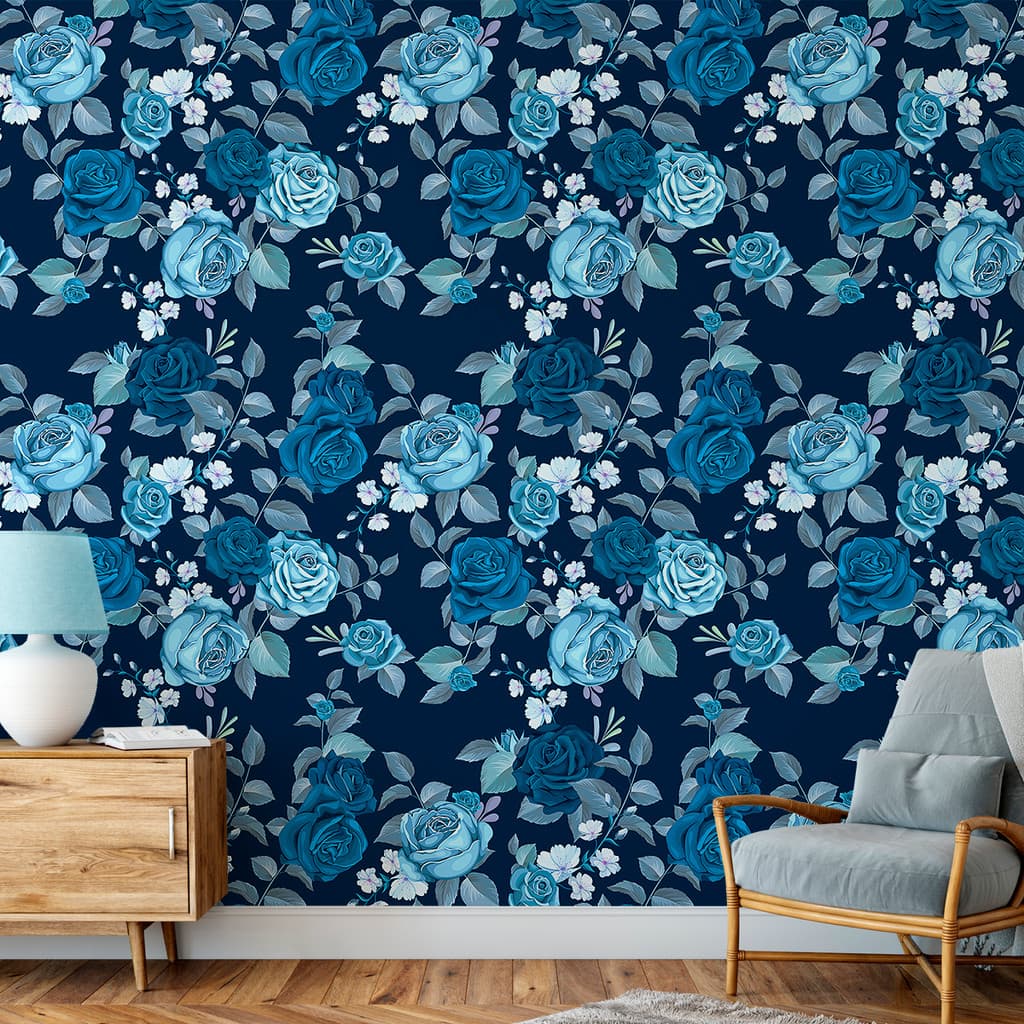 Papel De Parede Adesivo Floral - Coleção Rosas