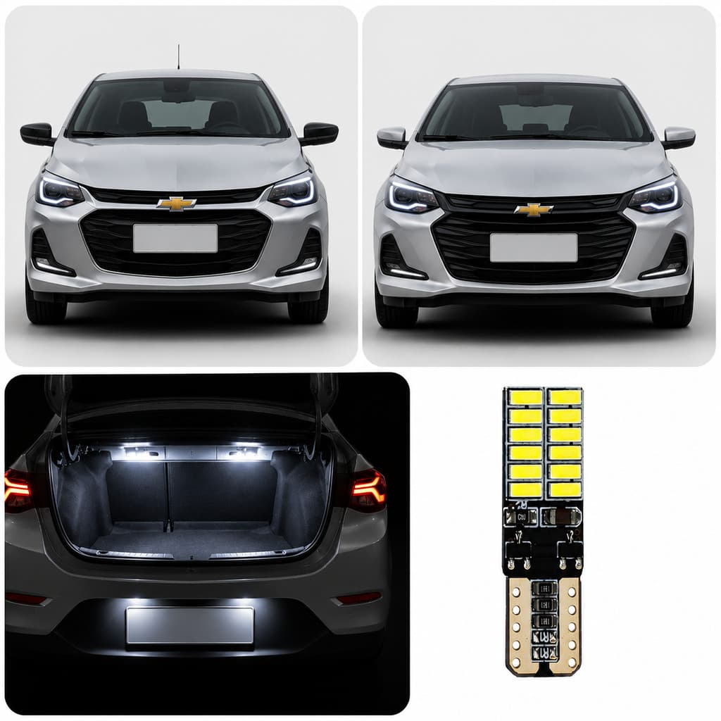 LED de Porta Mala para Onix Hatch e Plus 2026