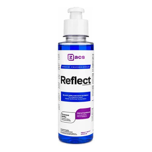 Reflect 200ml Zacs Selante Abrilhantador De Pneus Pretinho
