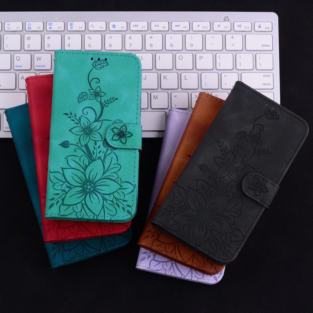 Capa Tipo Carteira De Couro Para Xiaomi 12T Pro 13T Redmi A1 Plus A2 12C Note 13 + 12 5G 11 4G 5G Slot Vários Cartões Pr