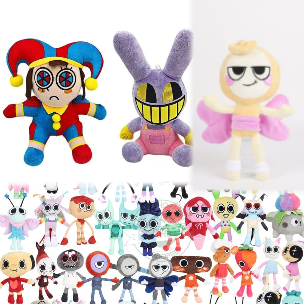 Various Dandy World style soft plush toys, cute pillows, dolls, birthday gifts/brinquedos de menino
