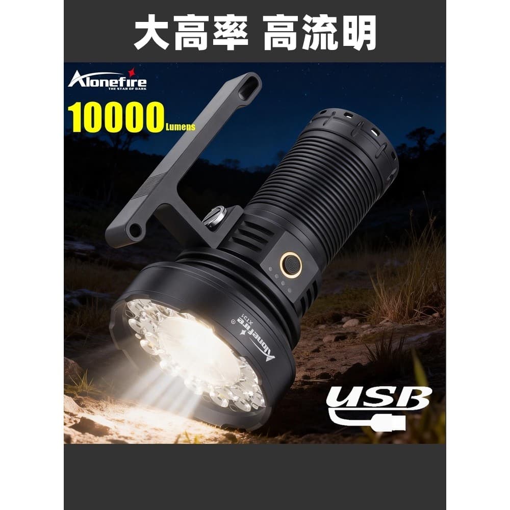 Luz portátil Super brilhante de alto lúmen, bateria de longa duração, acampamento ao ar livre, aventura, trabalho, multi