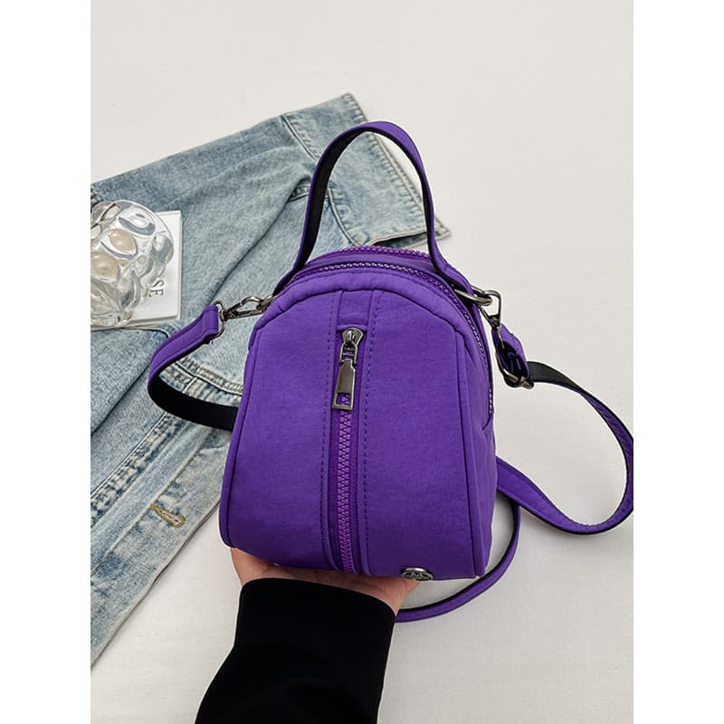Bolsa feminina leve Cross-body Mini Commuter armazenamento pequeno saco passeio lazer pequena mudança fresca saco do tel