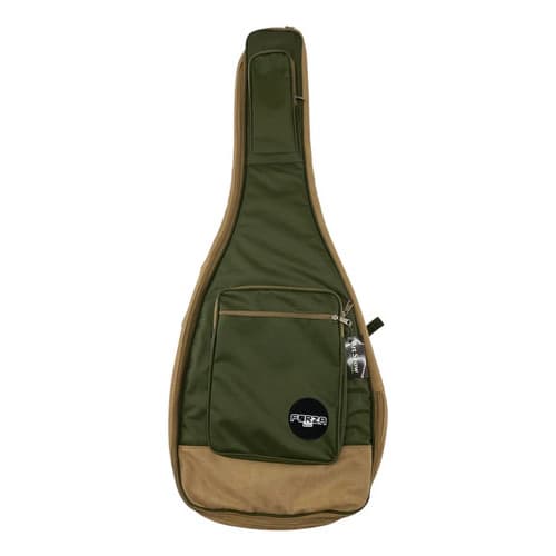 Bag Violao Folk Art Exclusive Verde Bege Plus Forza Premium Verde