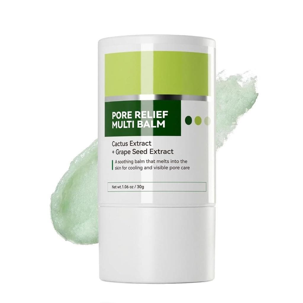 CactusPoreReliefMultiBalmStick – Bálsamo Facial Refrescante, Ajuda a Minimizar a Aparência dos Poros e Reduzir a Aparênc