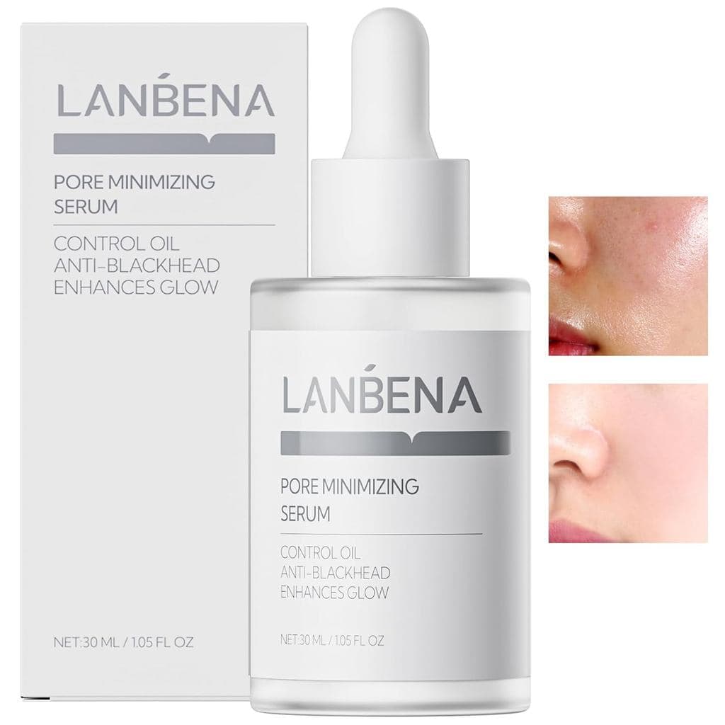 LANBENA Redutor de Poros para o rosto, Cuidados com a Pele, Sérum Tratamento Redutor de Poros 2.0, Essência Facial para