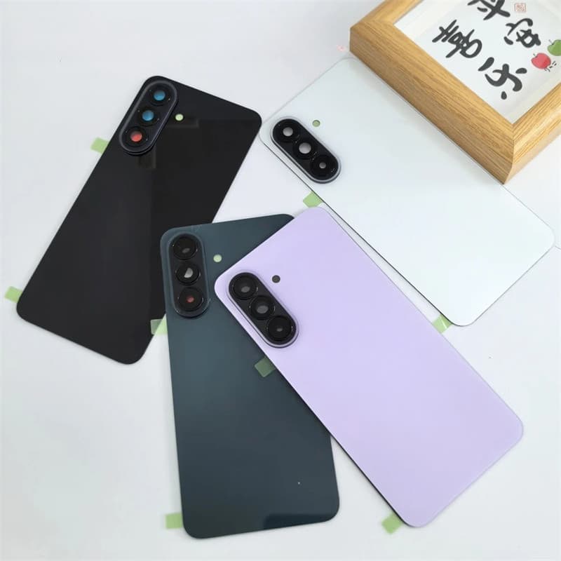 Capa Traseira Para Samsung Galaxy A37 5G A376 Vidro Bateria Porta Habitação Caso Com Lente Da Câmera Peças De Reparo