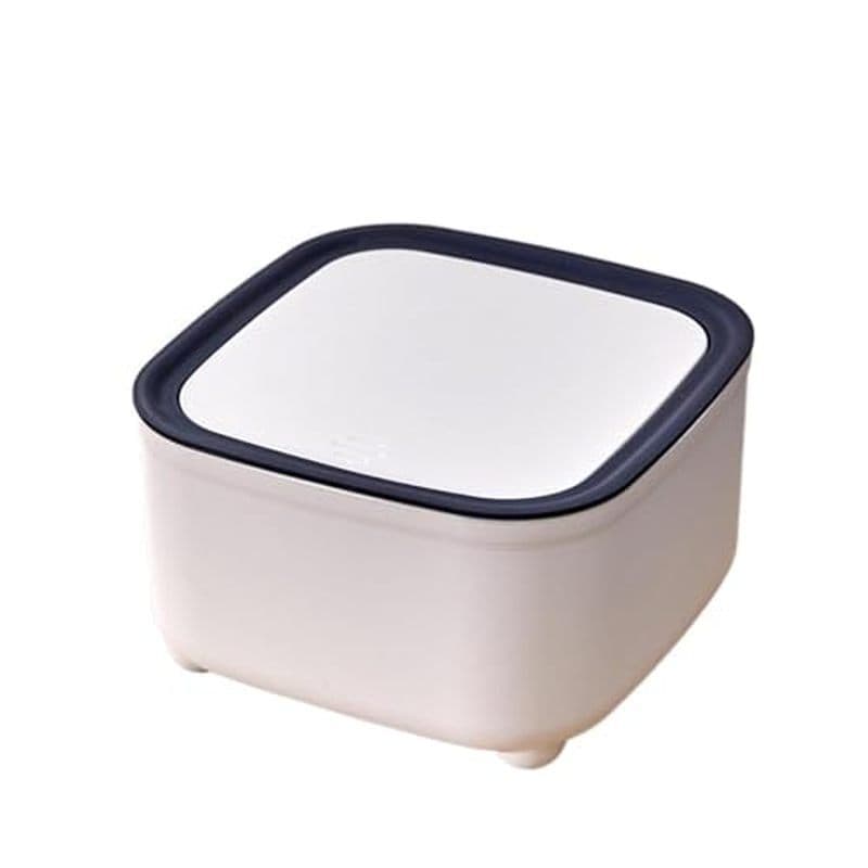 Tampa de bala Desktop lata de lixo luz estilo luxo mesa de jantar mesa de centro Mini cesta de papel de armazenamento ca